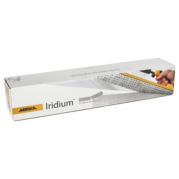 Абразивні полоси IRIDIUM 70*400мм 140отв Р320 MIRKA 246B209932 фото