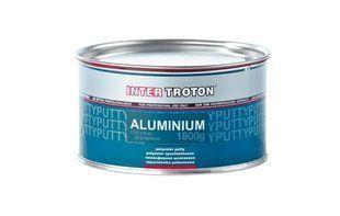 Шпаклівка з алюмінієм ALUMINIUM (сірий) 0,4кг INTER TROTON 1229 фото