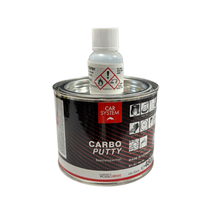 Шпатлевка для карбона (прозрачная) Carbo Putty CS 0,5 кг CAR SYSTEM 148.018 фото