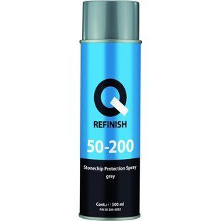 Антигравійне покриття аерозоль 500мл (сірий) Q-REFINISH 50-200 50-200-0502 фото