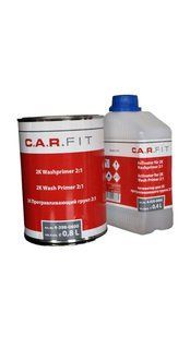 Грунт кислотный 2:1 0,8+0,4л отвердитель CARFIT 4-398-0800 фото