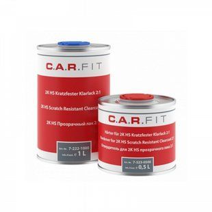 Лак Акриловый HS PLUS 2:1 1л+0,5л утв-ч CARFIT 7-223-1000 фото
